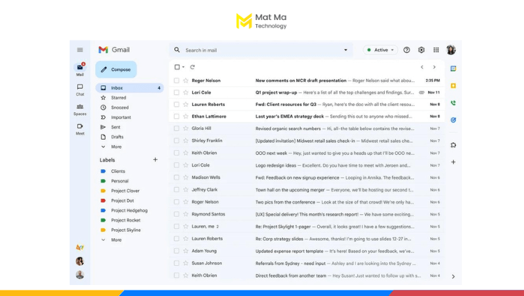 Gmail miễn phí và dễ sử dụng