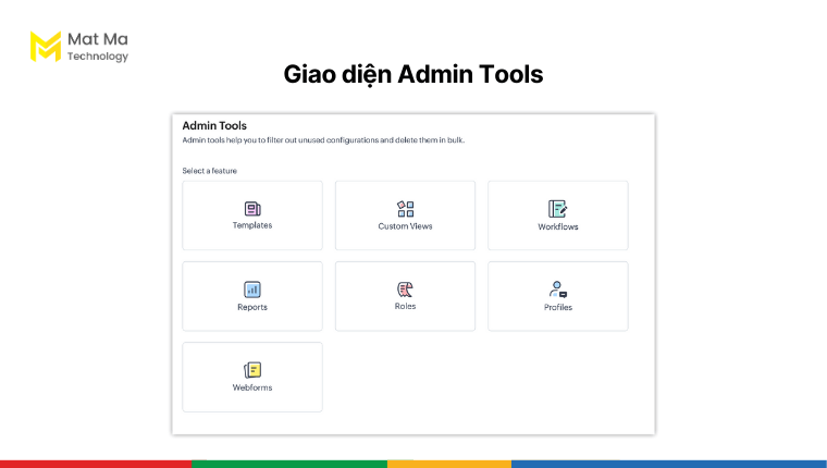 giao diện quản trị viên Zoho CRM