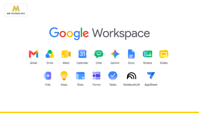 bộ icon Google Workspace mới