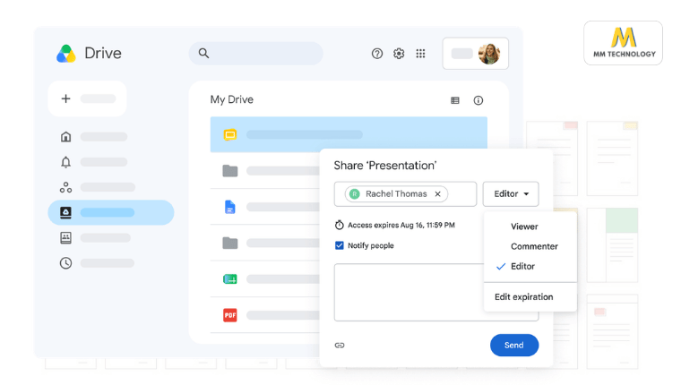 cộng tác trên google workspace