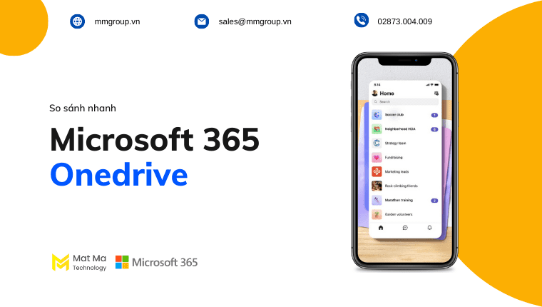 Microsoft 365 và Onedrive