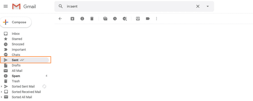 hộp thư đã gửi Gmail