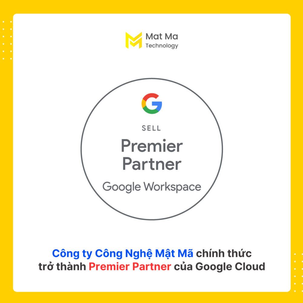 chứng nhận google sell premier partner