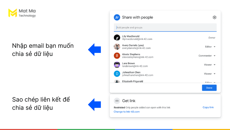 Chia sẻ tài liệu trên Google Drive