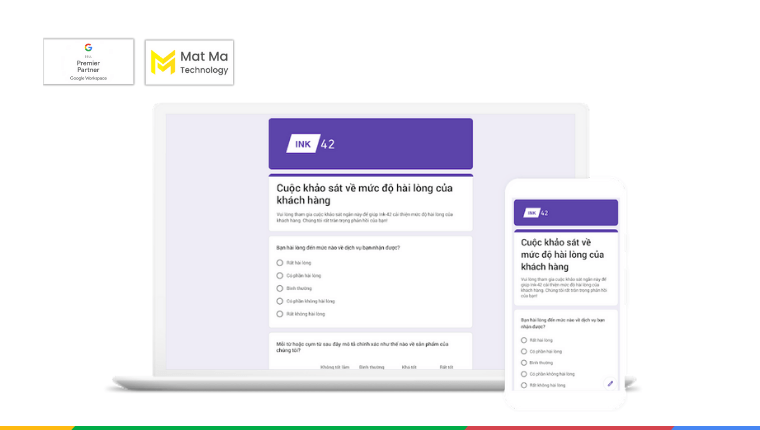 Google Forms trong Google Workspace