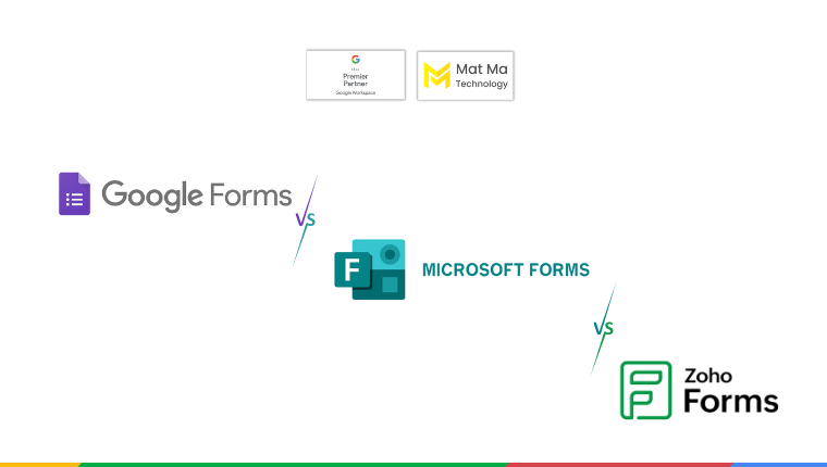 So sánh Google Forms với các đối thủ