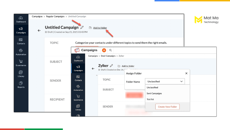 zoho campaigns