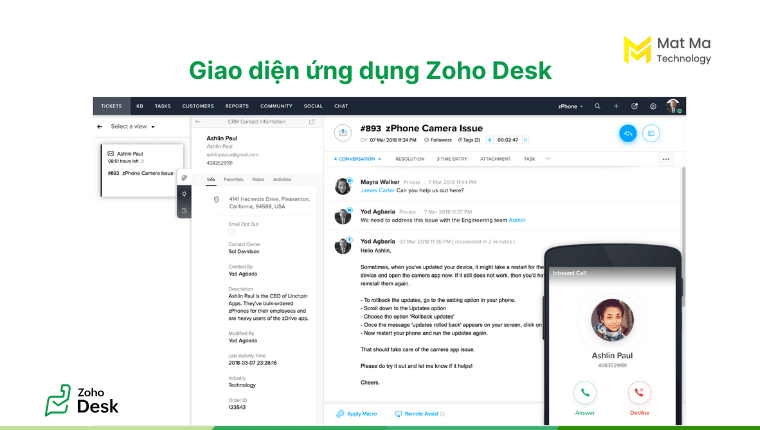 Zoho Desk là gì