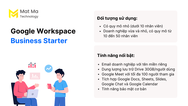 Giải pháp Google Workspace Business Starter
