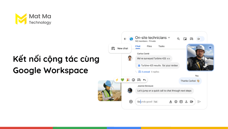 Kết nối cộng tác trên một nền tảng Google Workspace