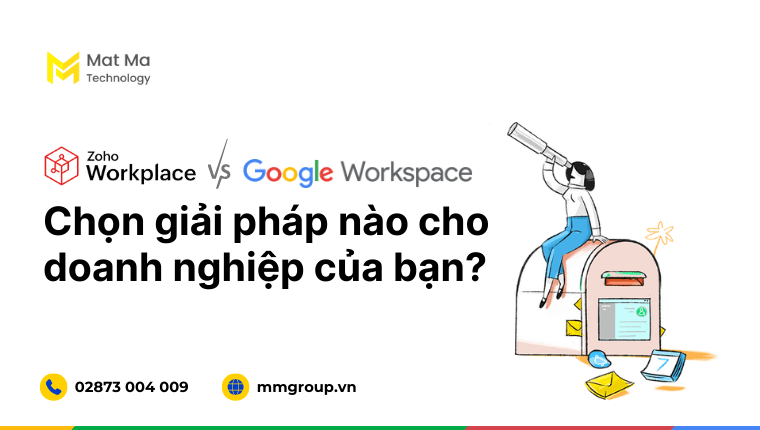 so sánh Zoho Workplace vs Google Workspace