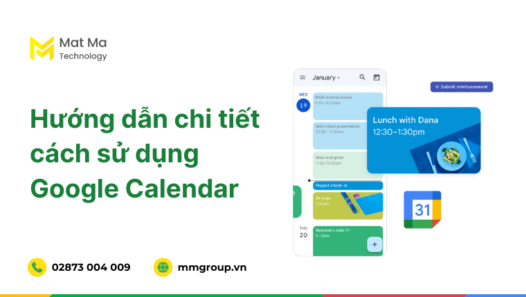 Google Calendar là gì