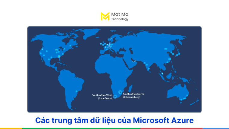 trung tâm dữ liệu của Microsoft Azure