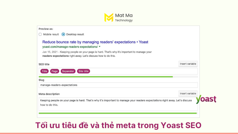 so sánh tính năng tối ưu tiêu đề của Yoast SEO và All in One SEO