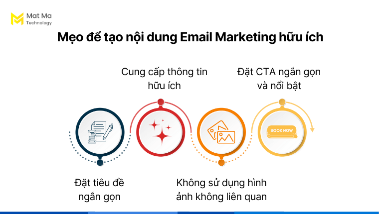 Mẹo tạo nội dung Email Marketing