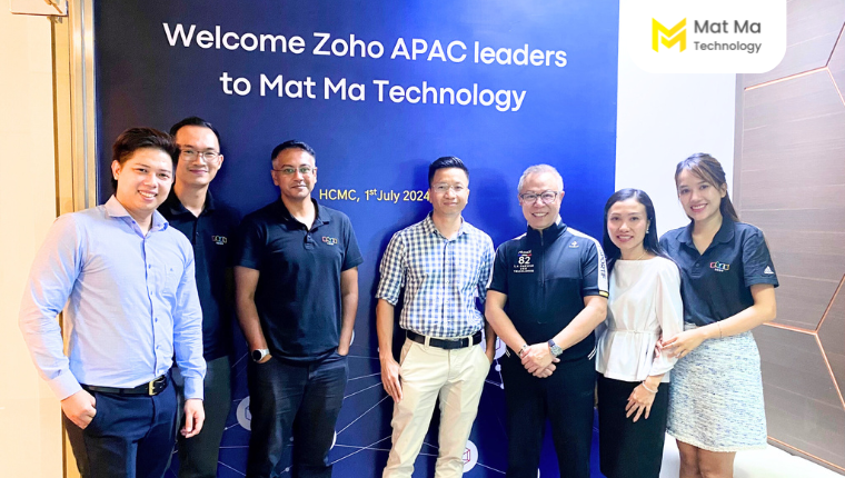 Zoho APAC và Mat Ma Technology