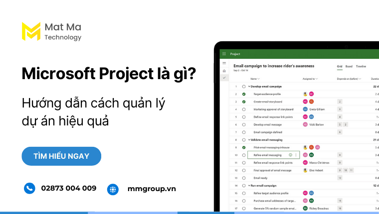Microsoft Project là gì?