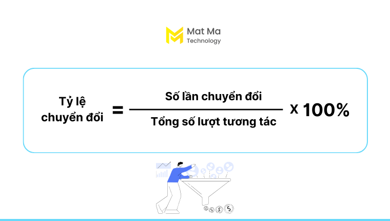 công thức tính conversion rate