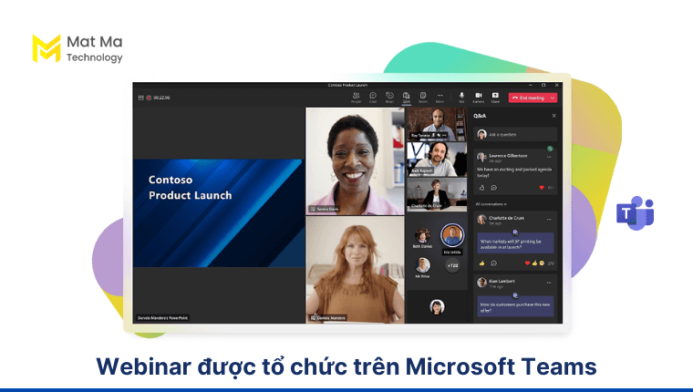 Microsoft Teams webinar