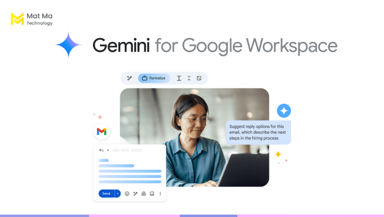 Giao diện Gemini tích hợp Google Workspace