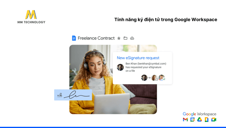 tính năng eSignature google workspace