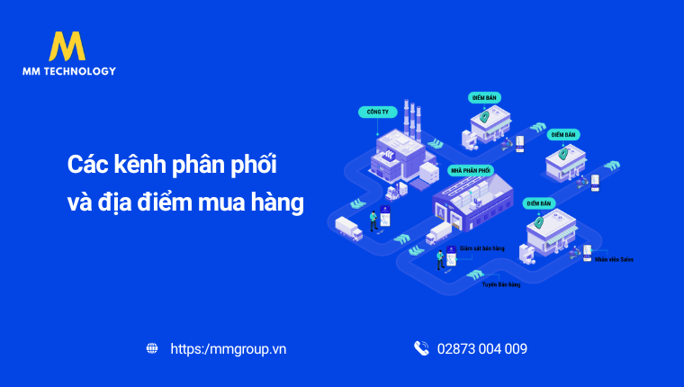 Các kênh phân phối trong 4P Marketing