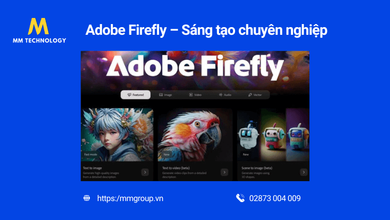 Sáng tạo ảnh với Adobe Firefly