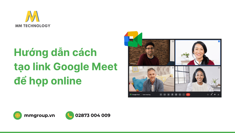 tạo link google meet