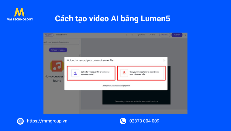 Tạo Video AI với Lumen5
