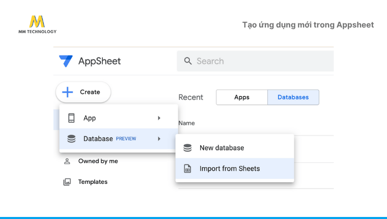 AppSheet là gì