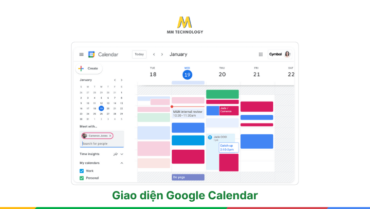 Cách sử dụng Google Calendar