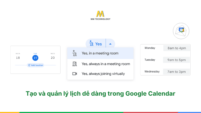 Cách sử dụng Google Calendar