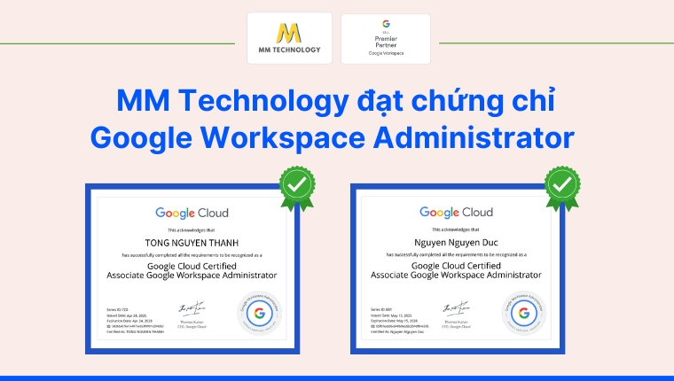 chứng chỉ Google Workspace Administrator
