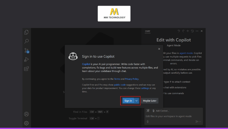 Cài đặt và kích hoạt GitHub Copilot trong Visual Studio