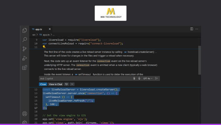 Các tính năng của GitHub Copilot trong Visual Studio