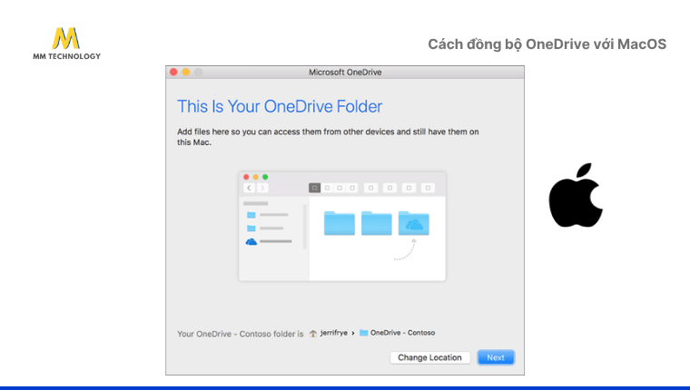 đồng bộ OneDrive với máy tính
