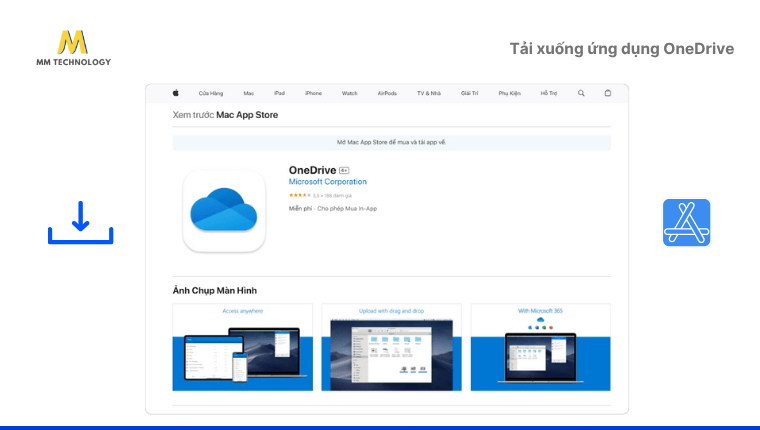 Tải xuống ứng dụng OneDrive trên Windows hoặc Mac