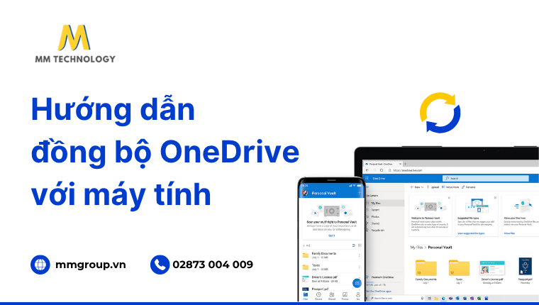 đồng bộ OneDrive với máy tính