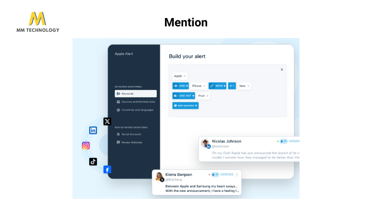 Mention - phần mềm quản lý mạng xã hội hiệu quả