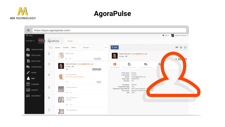 AgoraPulse - phần mềm quản lý mạng xã hội tốt nhất