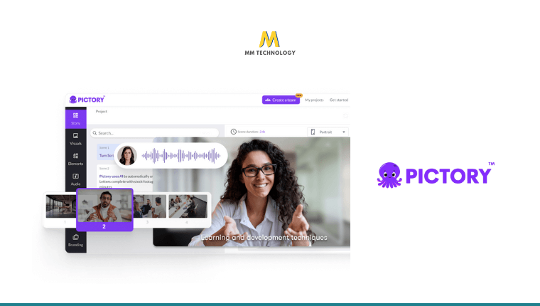 nền tảng tạo video Pictory AI