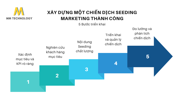 Các bước triển khai Seeding Marketing hiệu quả