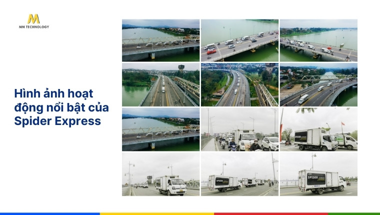 Hình ảnh hoạt động nổi bật của Spider Express