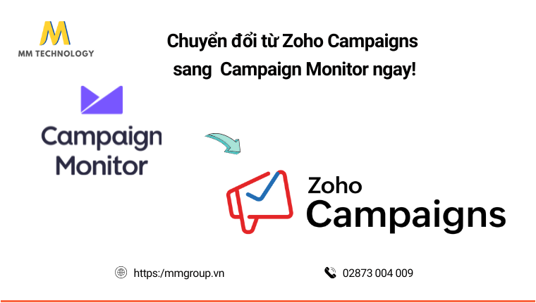 Chuyển đổi từ Campaign Monitor sang Zoho Campaigns