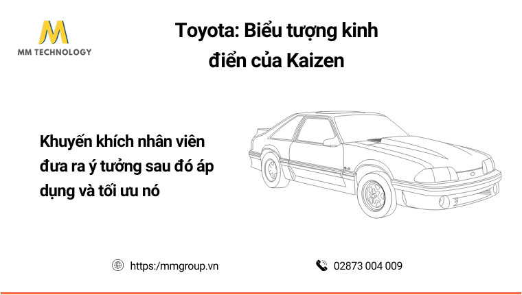 Toyota: Biểu tượng kinh điển của Kaizen