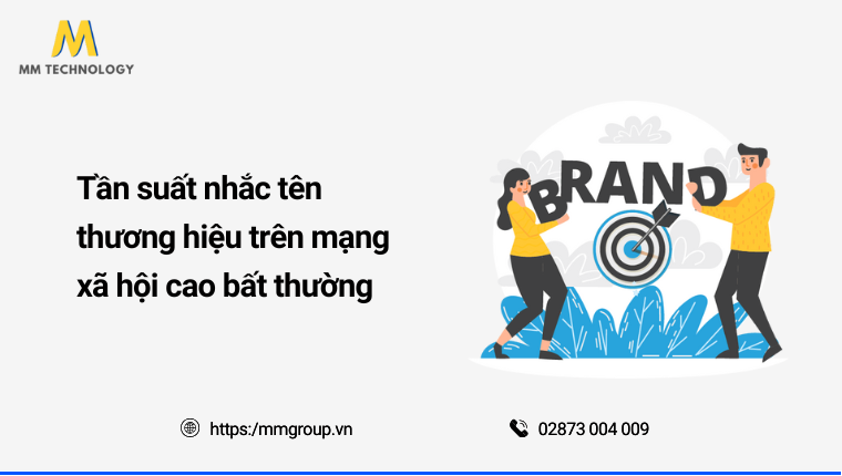 Tần suất nhắc tên thương hiệu bất thường