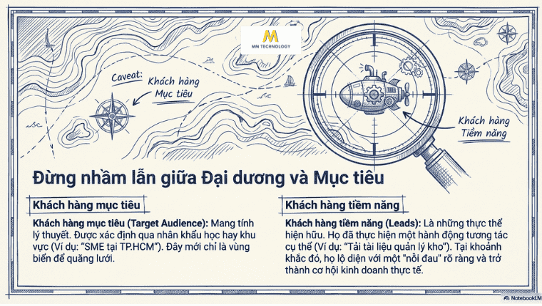 Phân biệt khách hàng tiềm năng và khách hàng mục tiêu