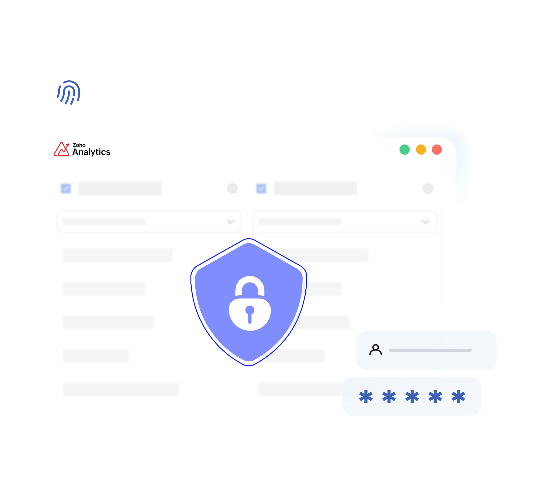 Bảo mật trong Zoho Analytics