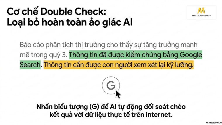 cách sử dụng tính năng double check gemini