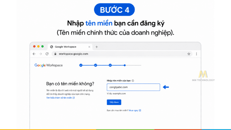 cách đăng ký Google Workspace miễn phí